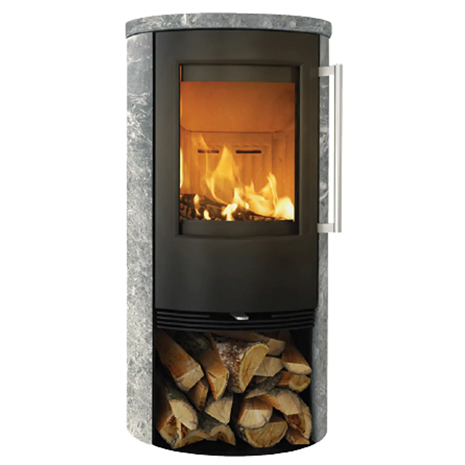 Kaminofen TermaTech TT21 RS Classic Marmoriert Speckstein