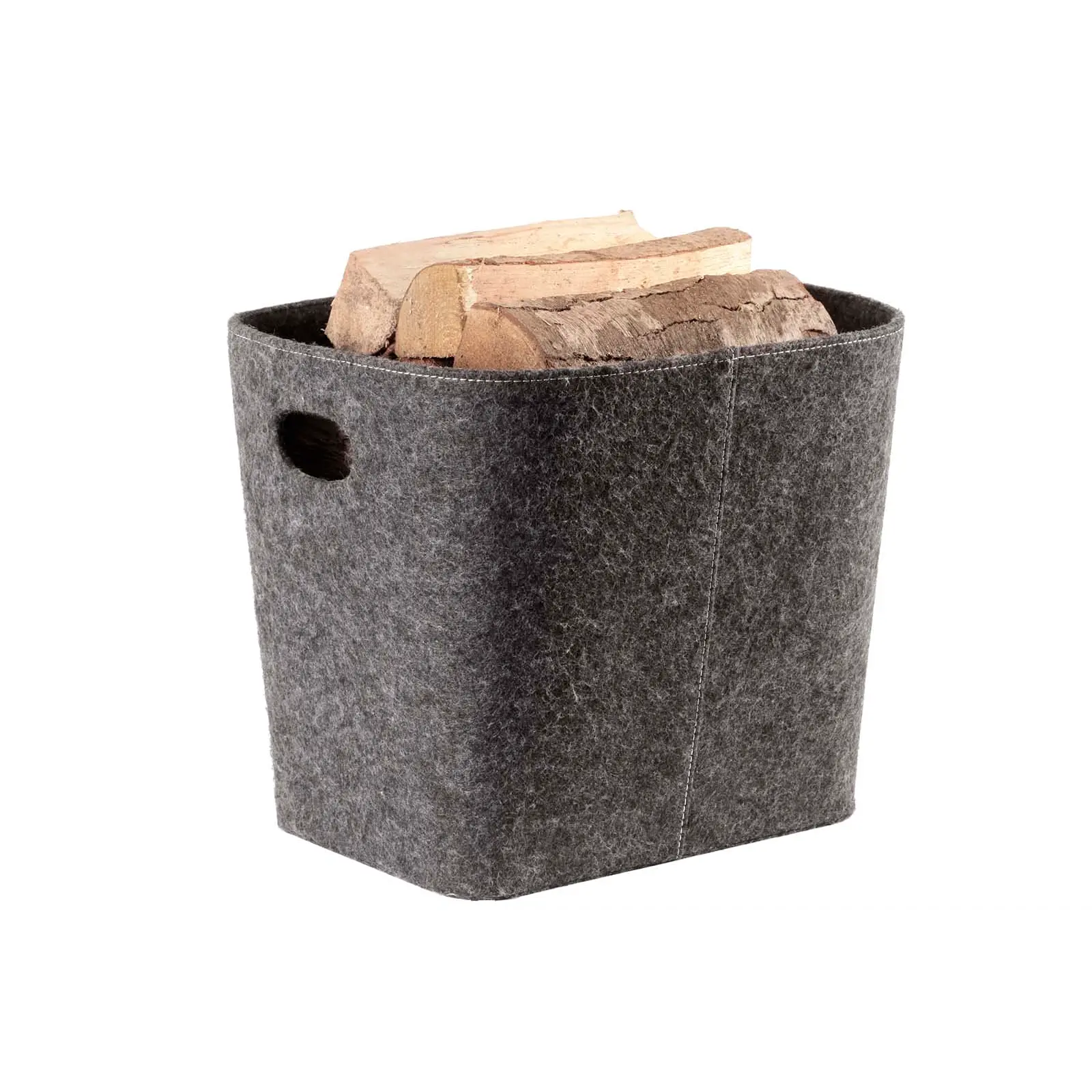 Filz Holzkorb H:355xB:435xT:365mm